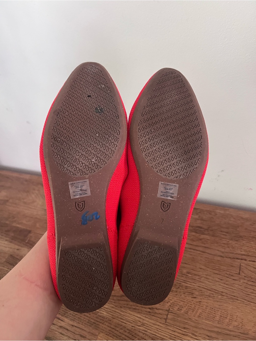 Rothy’s Daily Loafer in Poppy Red - Picture 7 of 8
